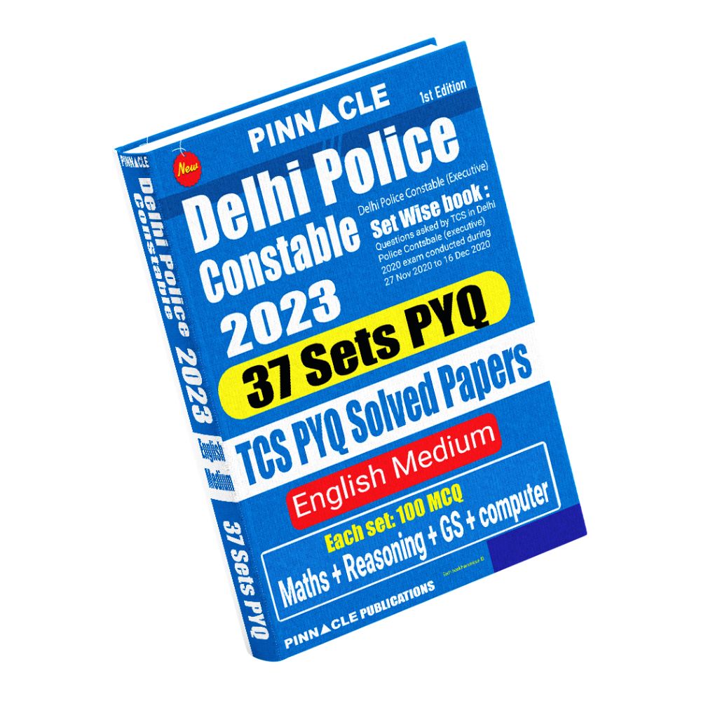 Delhi police constable 2023: 37 Sets PYQ: TCS PYQ solved papers English medium